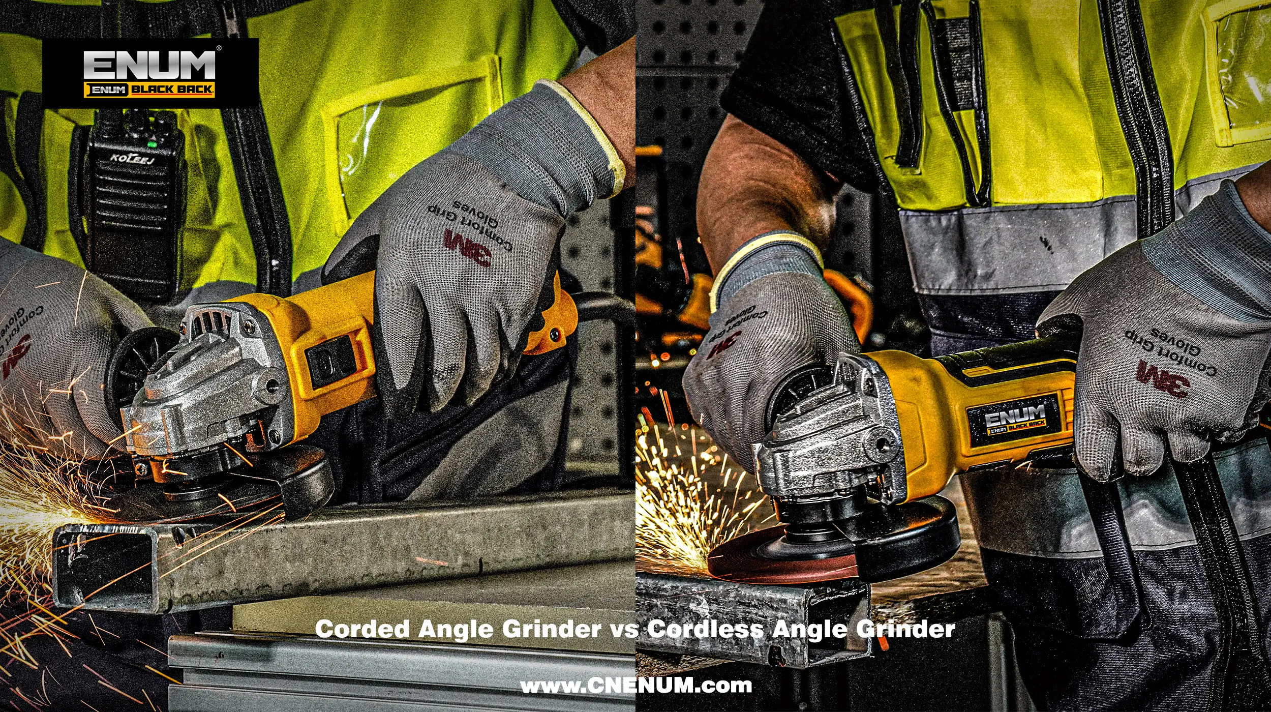 Guía de afinadora angular con cable vs. inalámbrica